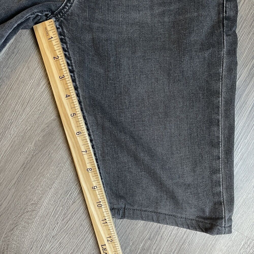 Levi's 511 Men's Size 29 Shorts Denim Jean 11” Inseam Black Faded Slim Fit - Picture 11 of 12